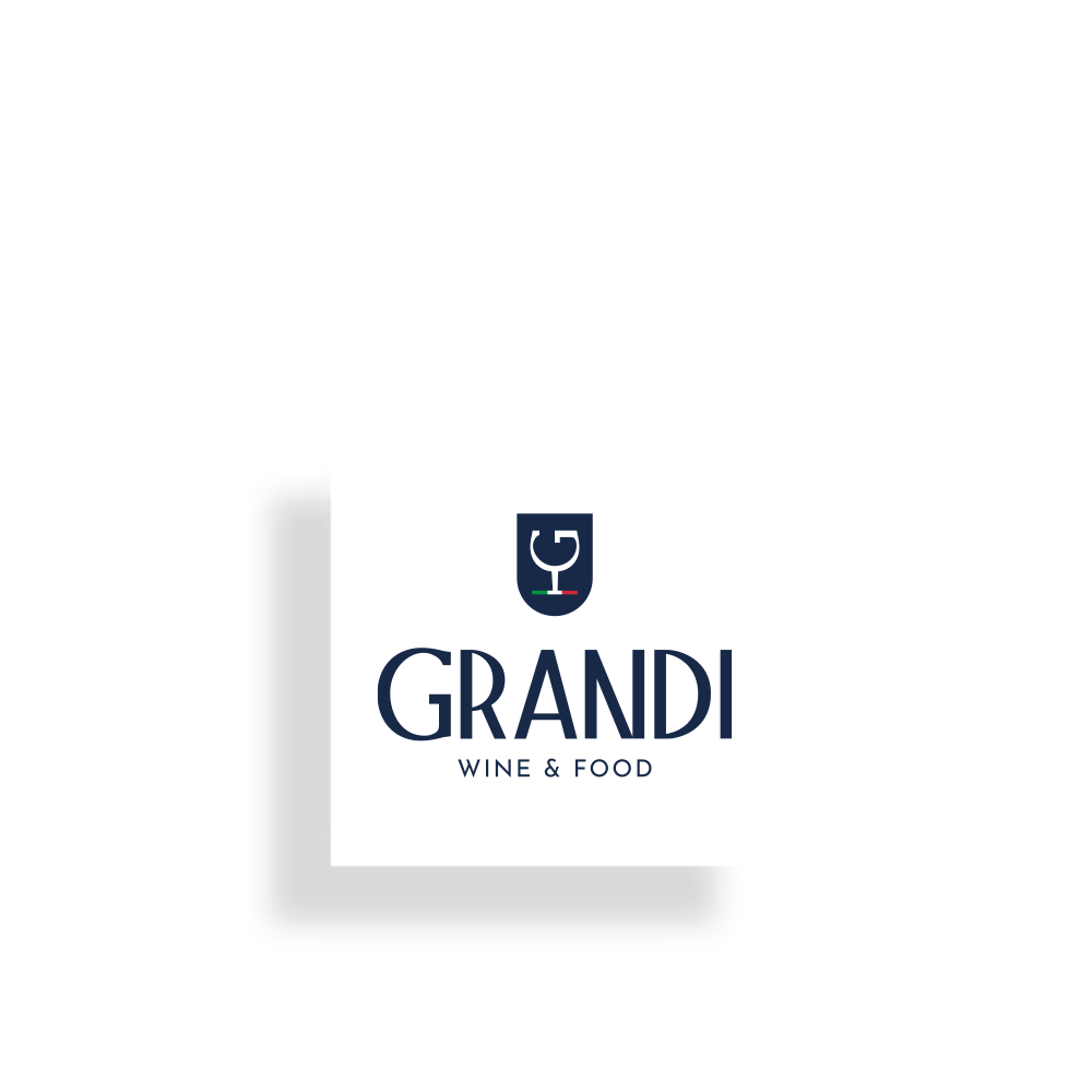Logo ontwerp voor Grandi Wine & Food