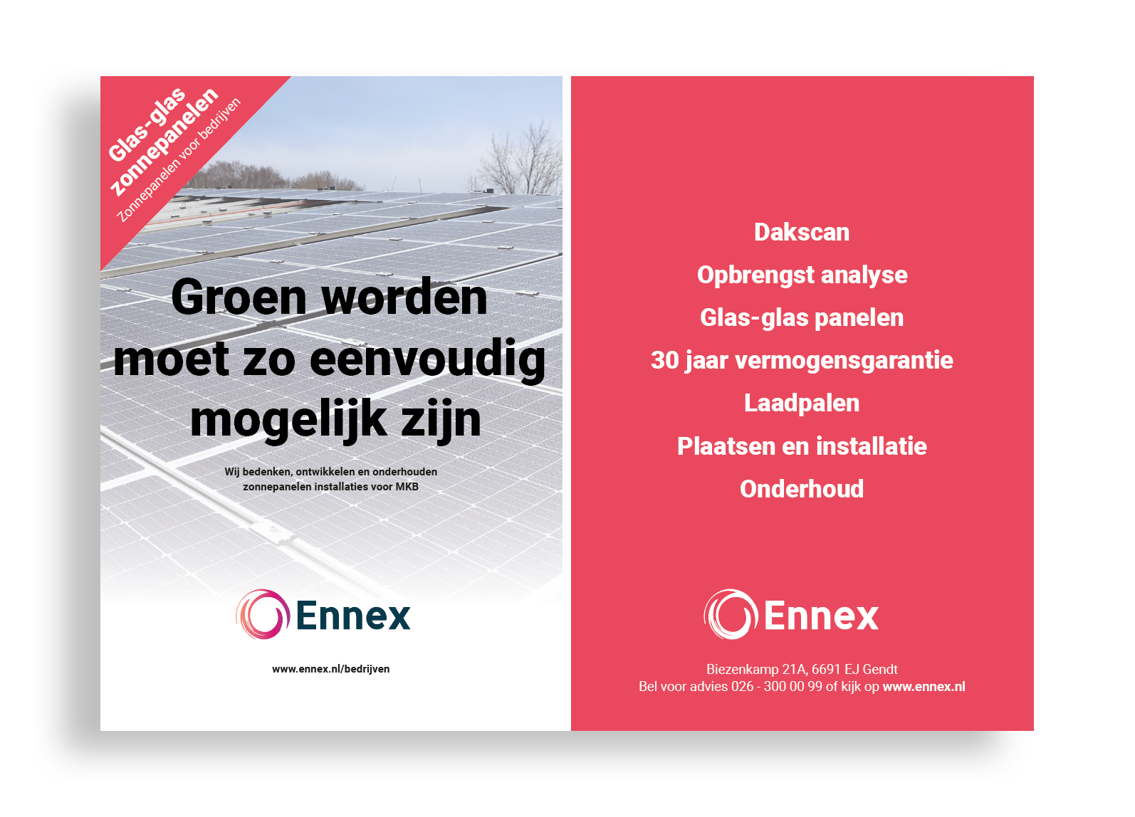 Resultaat flyer Ennex