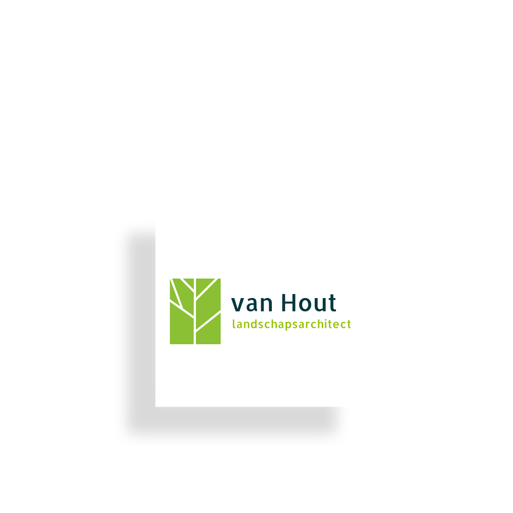 Strak logo voor hoveniersbedrijf