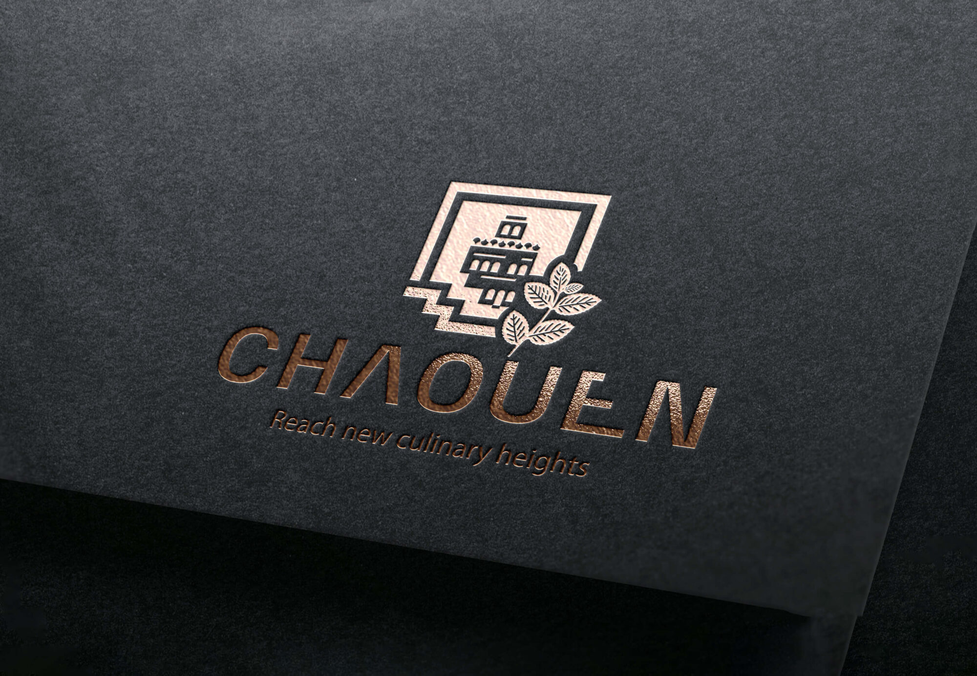 Luxe papier logo Chaouen private dining