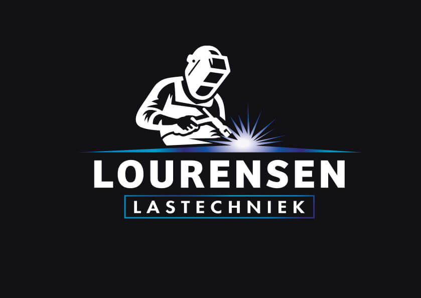 logo donkere stijl voor Lourensen Lastechniek