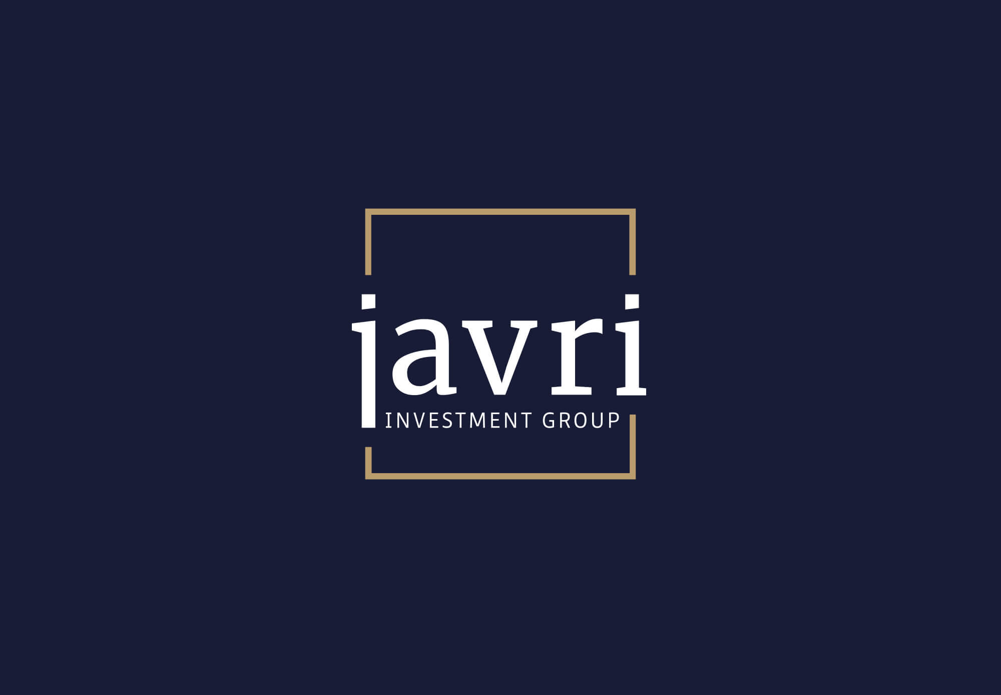 Logo donkere achtergrond Javri